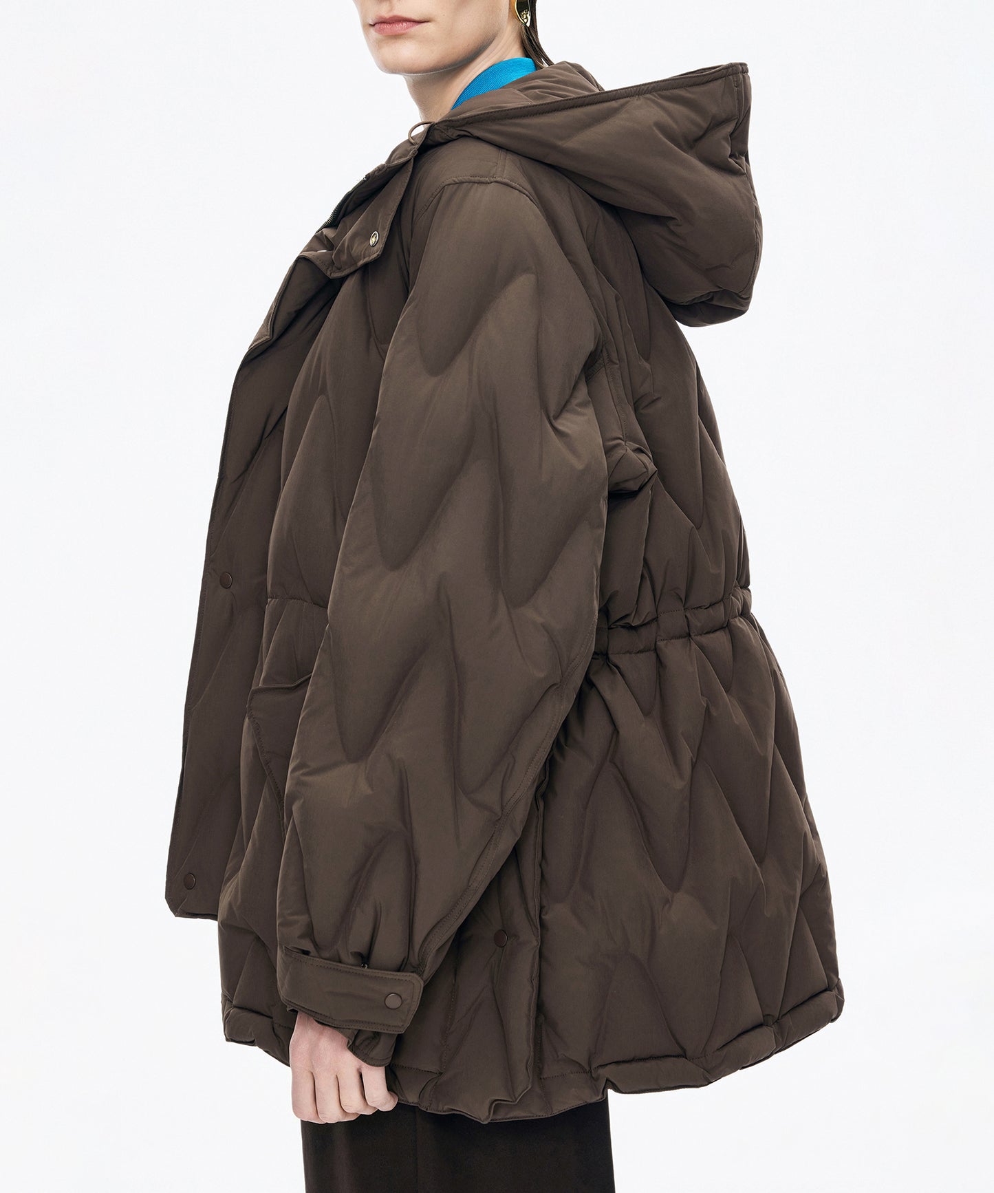 Matte Quilted Down Jacket