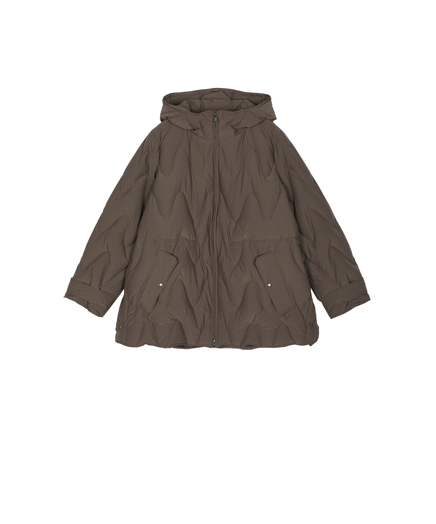 Matte Quilted Down Jacket