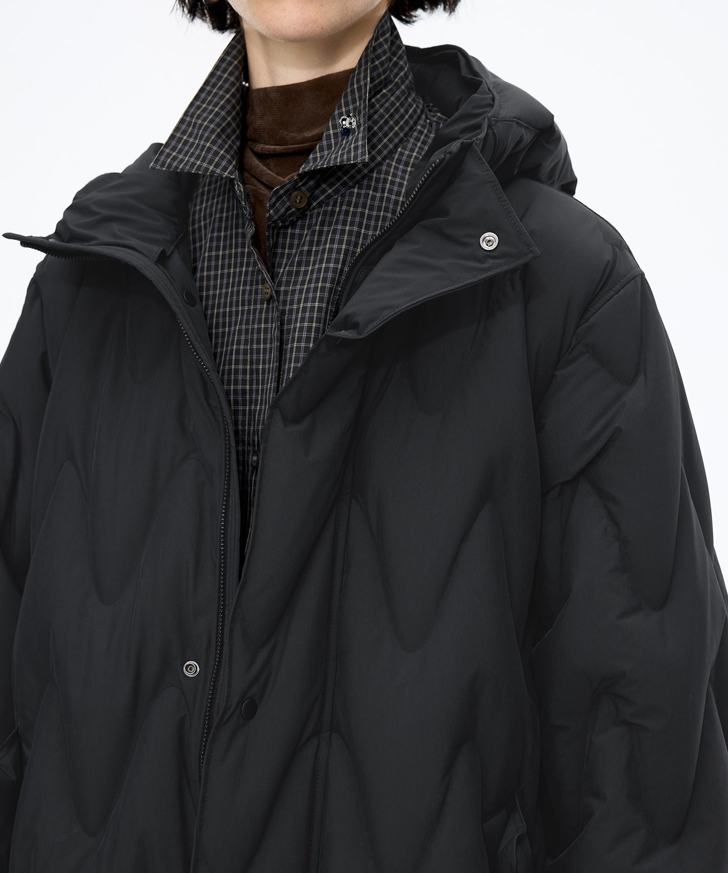 Matte Long Quilted Down