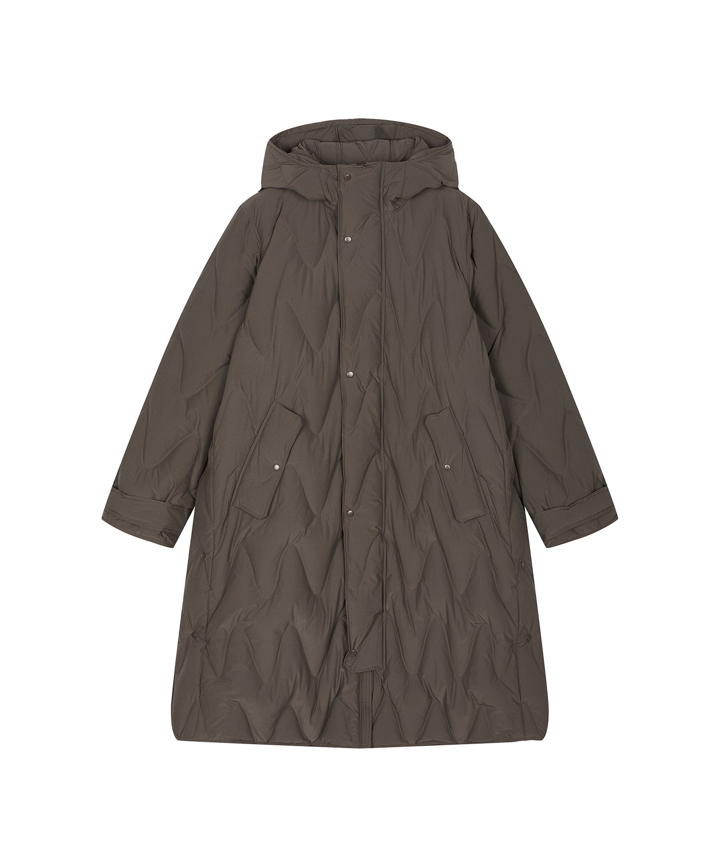 Matte Long Quilted Down