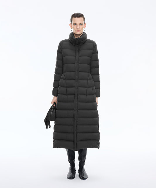 Elegant Flared Down Coat