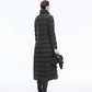 Elegant Flared Down Coat