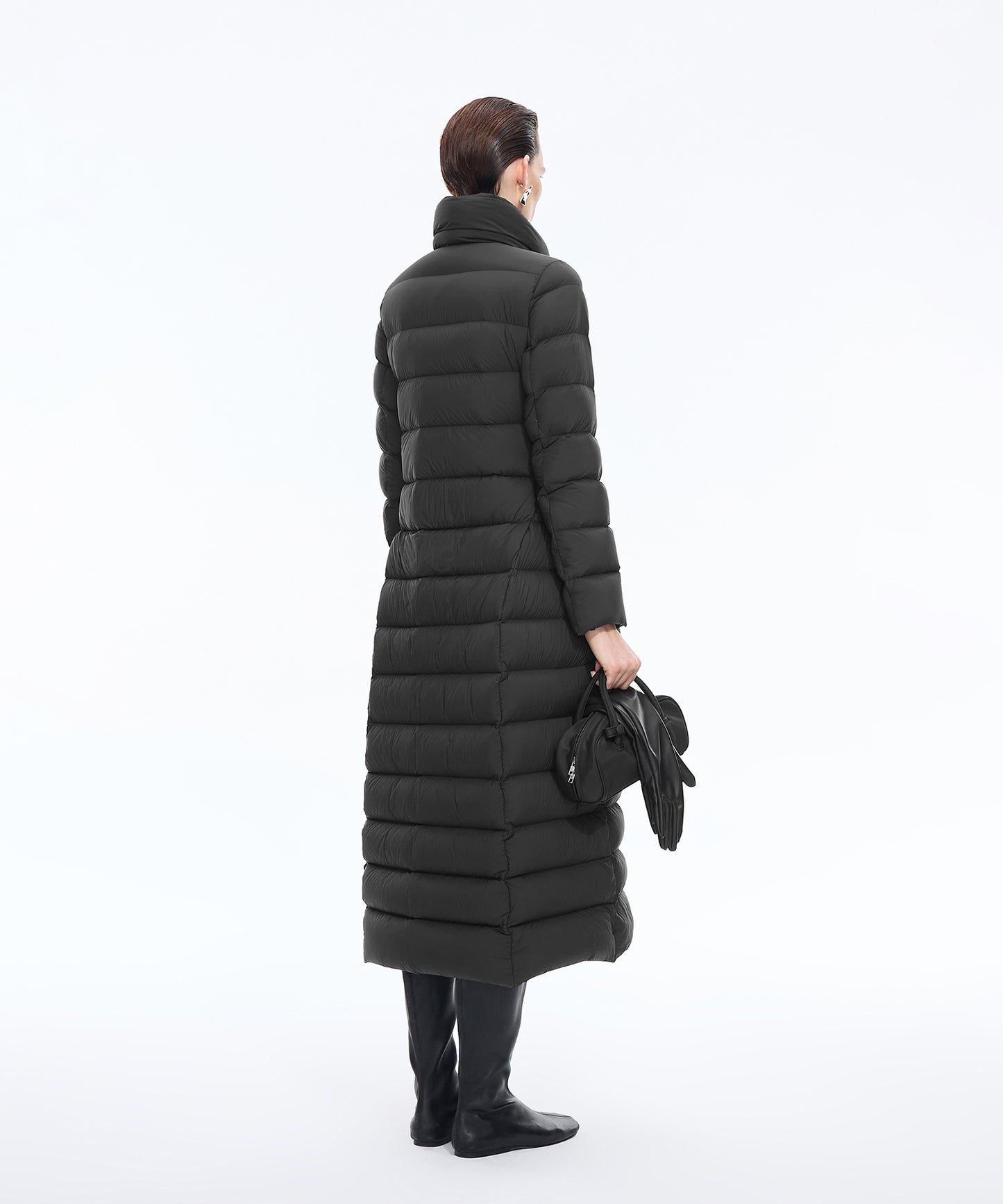 Elegant Flared Down Coat