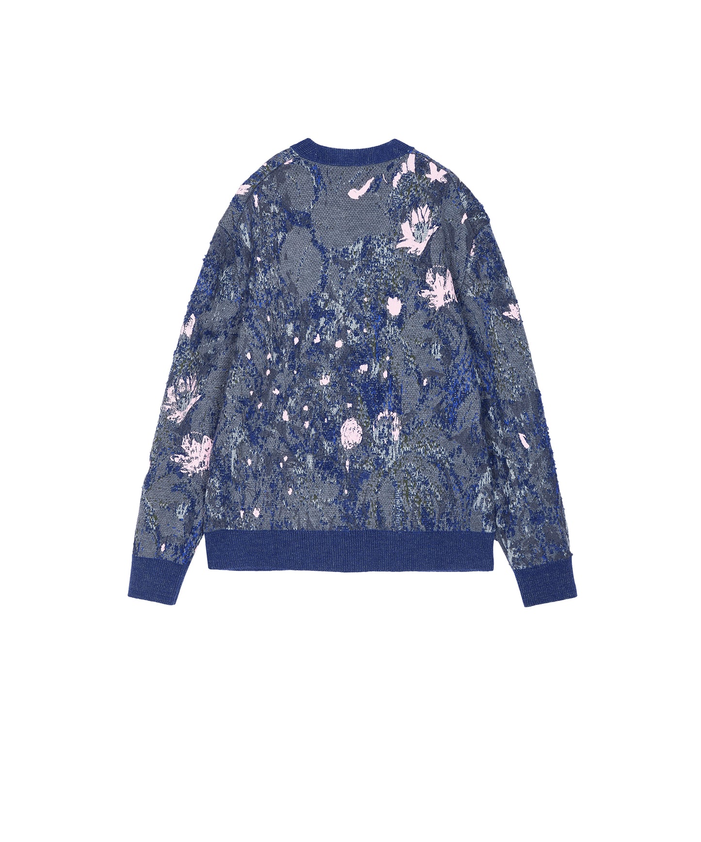 3D Jacquard Knit Cardigan