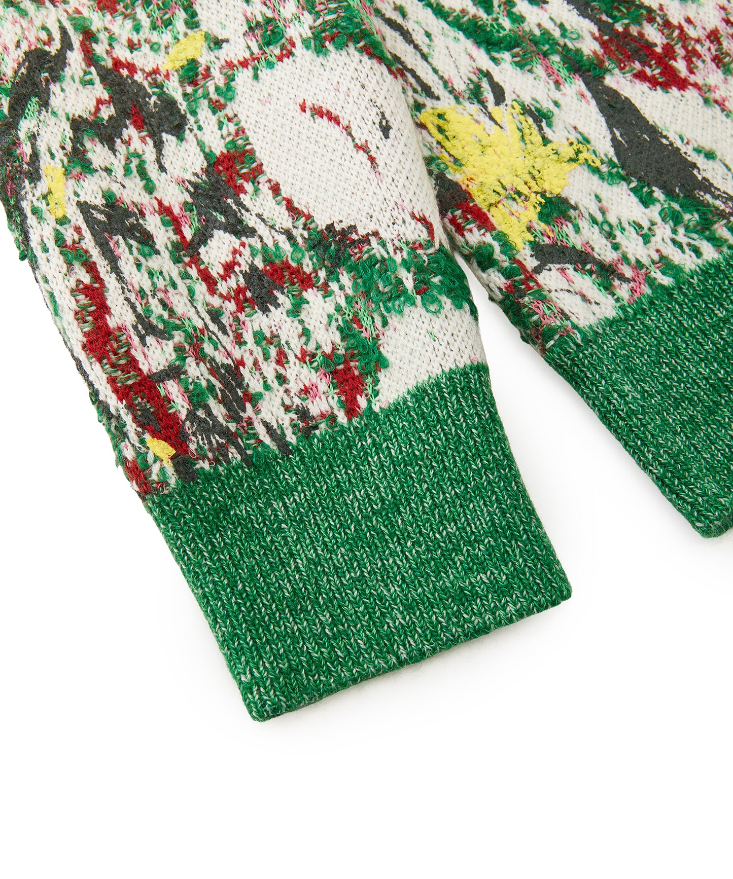 3D Jacquard Knit Cardigan