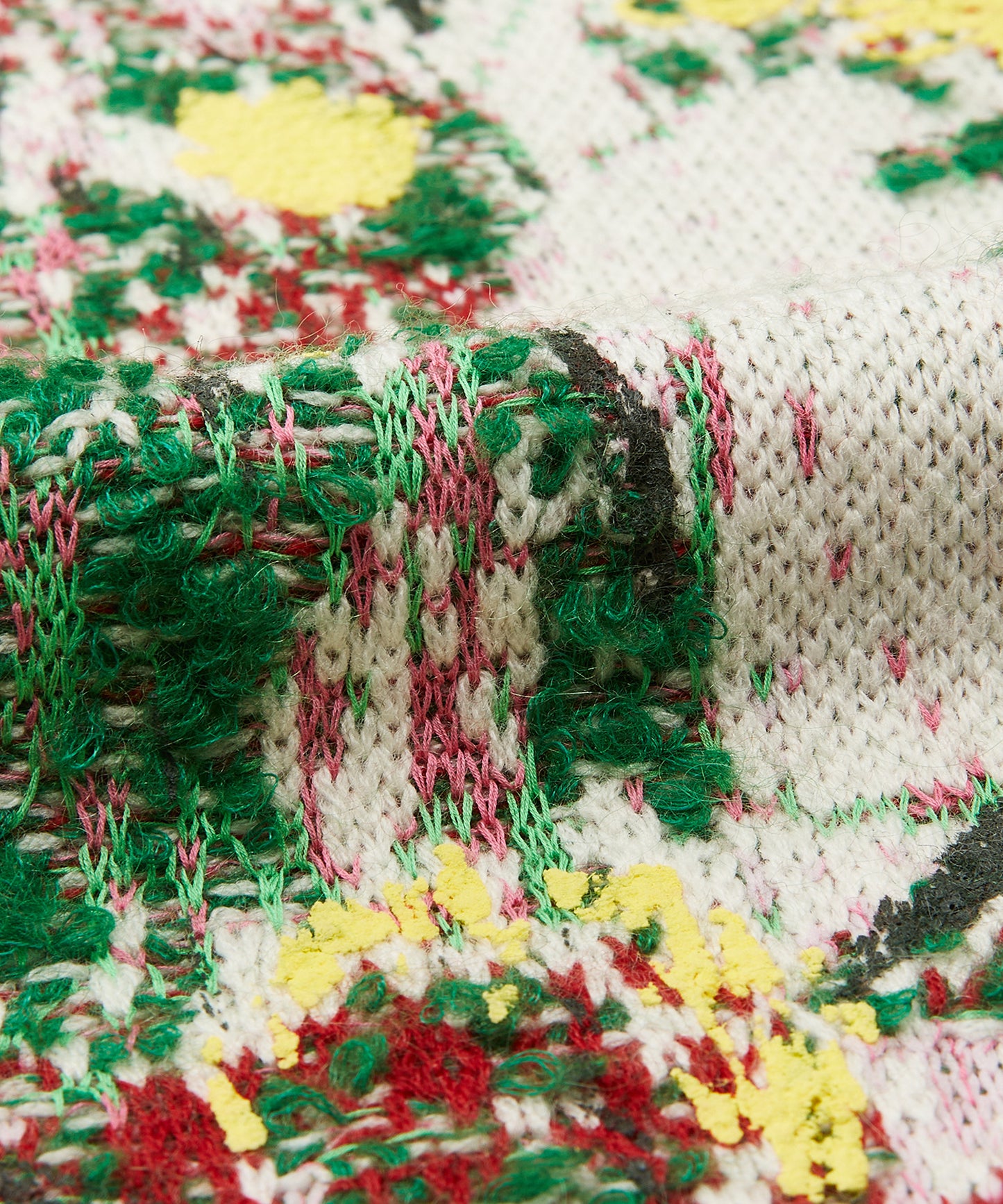 3D Jacquard Knit Cardigan