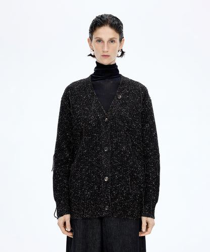 Soft Mix Yarn Cardigan