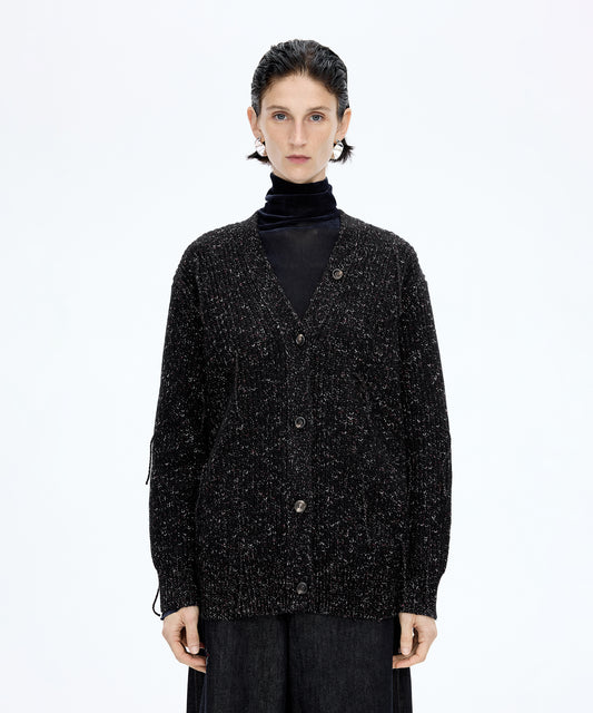 Soft Mix Yarn Cardigan