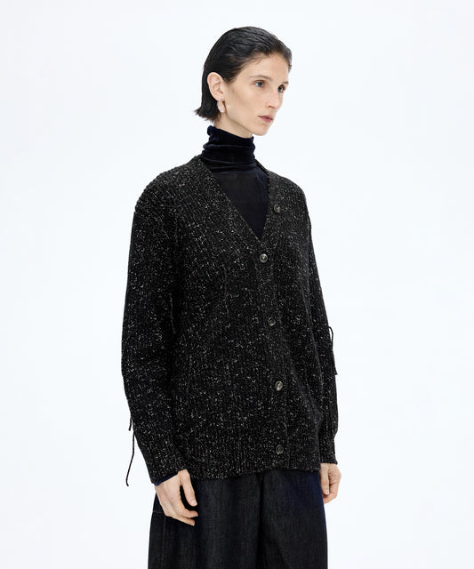 Soft Mix Yarn Cardigan