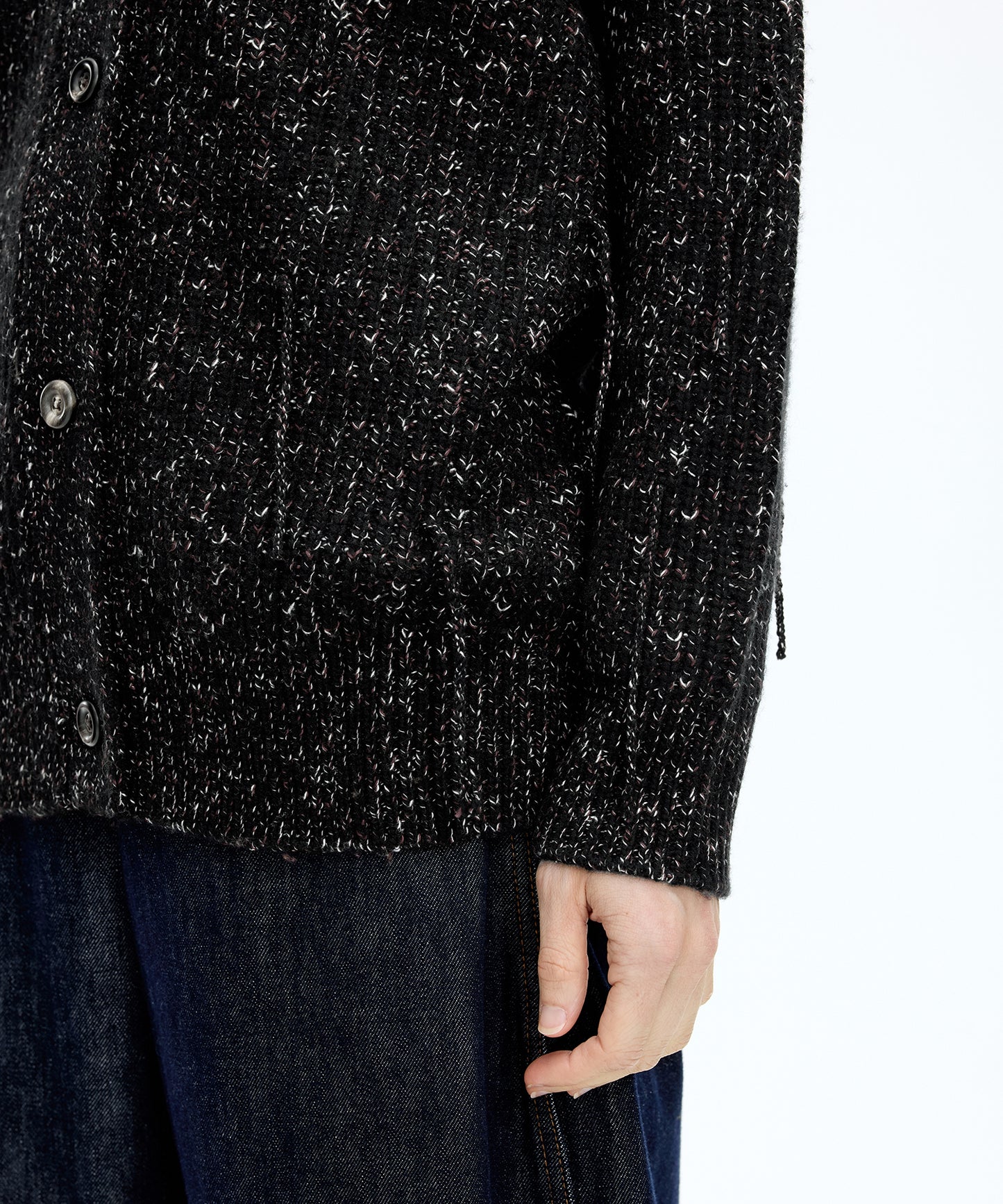 Soft Mix Yarn Cardigan