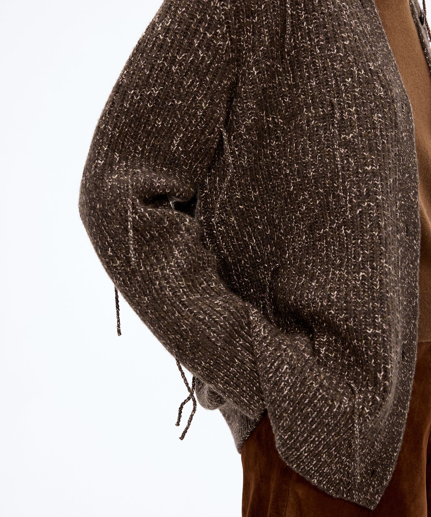 Soft Mix Yarn Cardigan