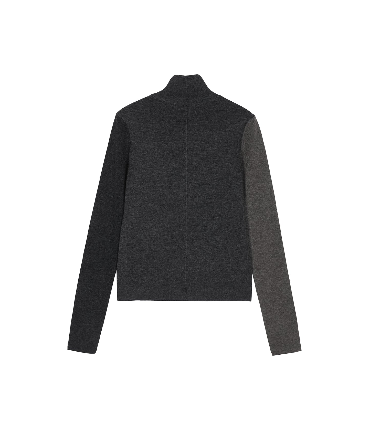 Playful Contrast Knit Sweater