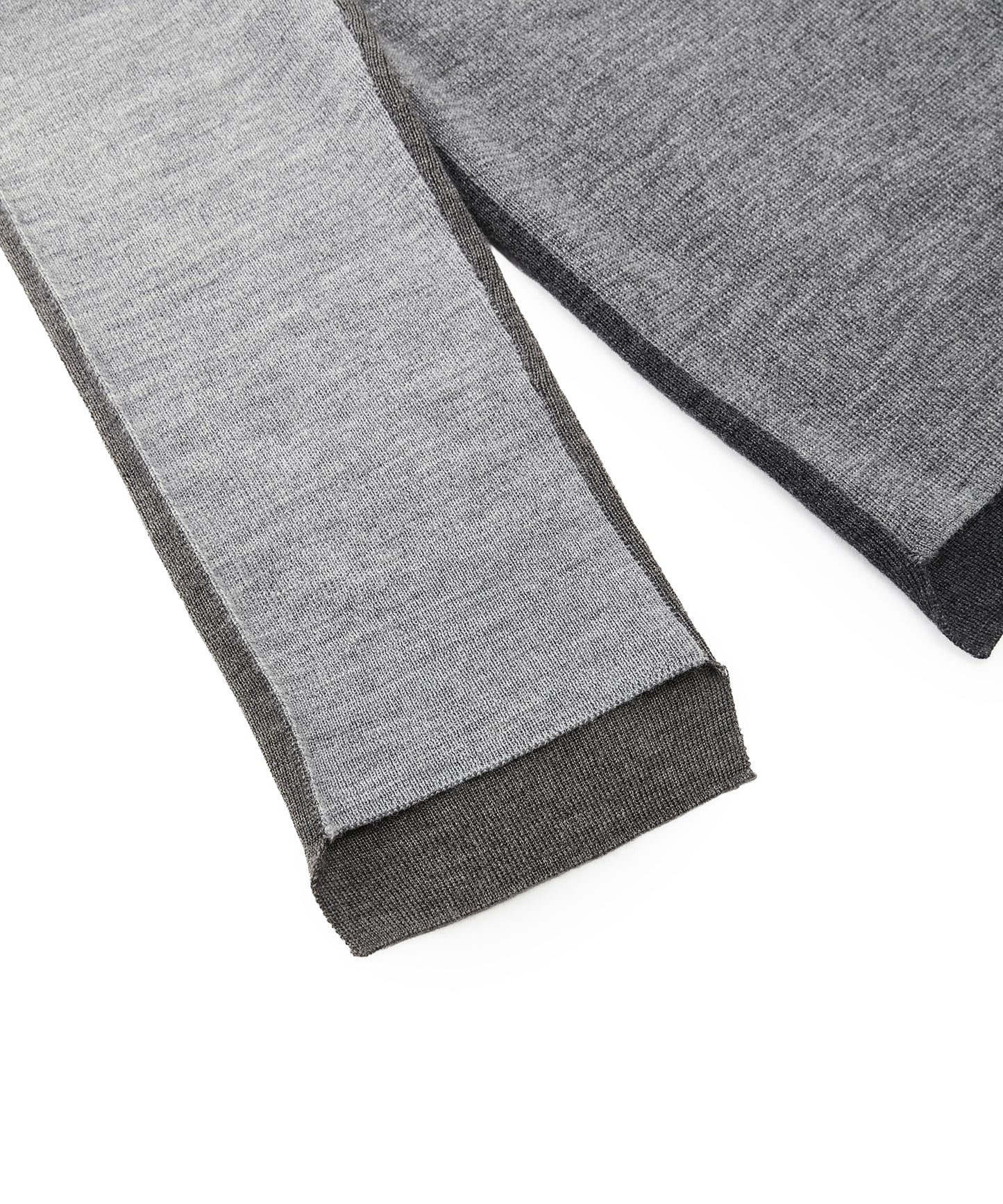 Playful Contrast Knit Sweater