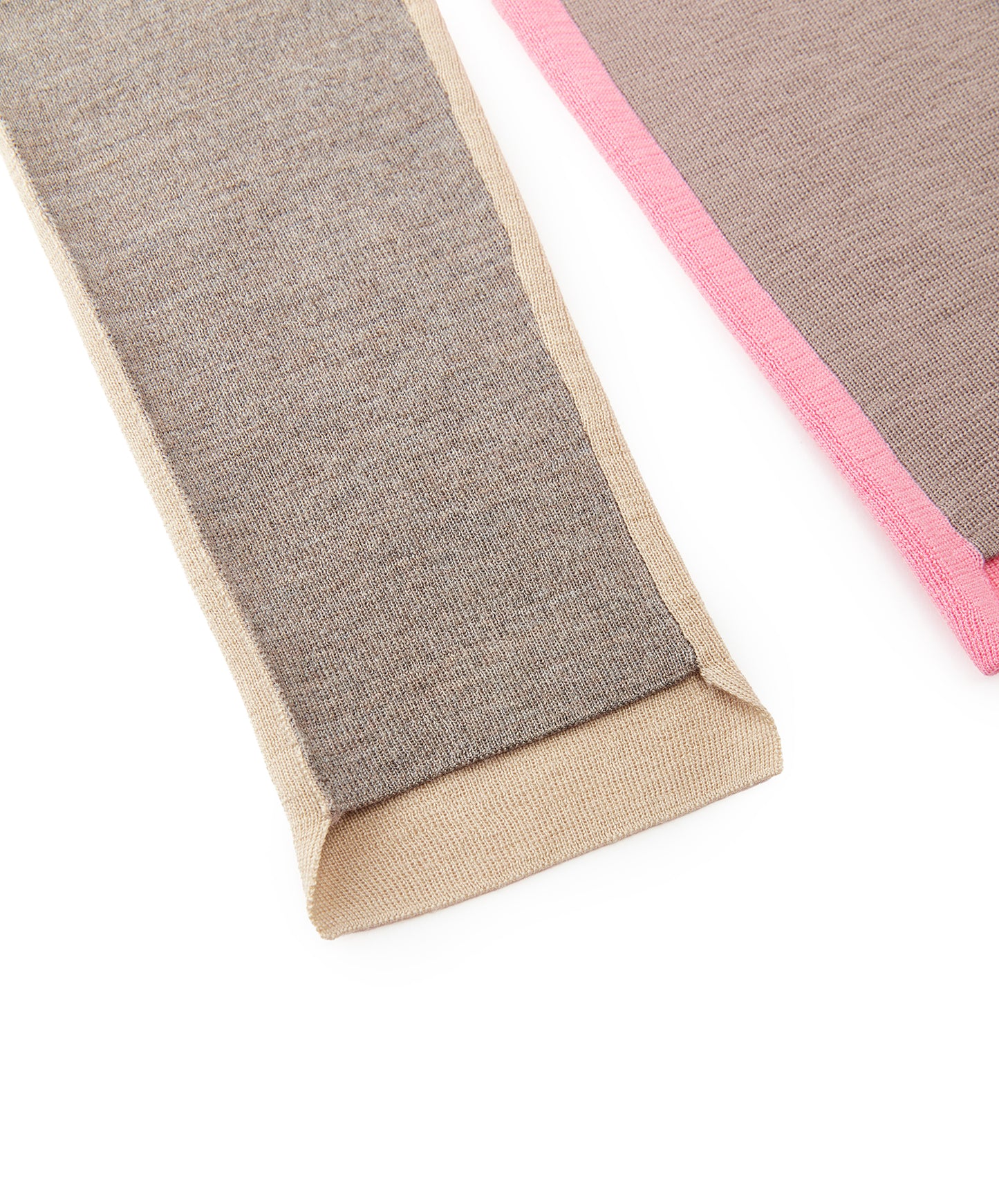 Playful Contrast Knit Sweater