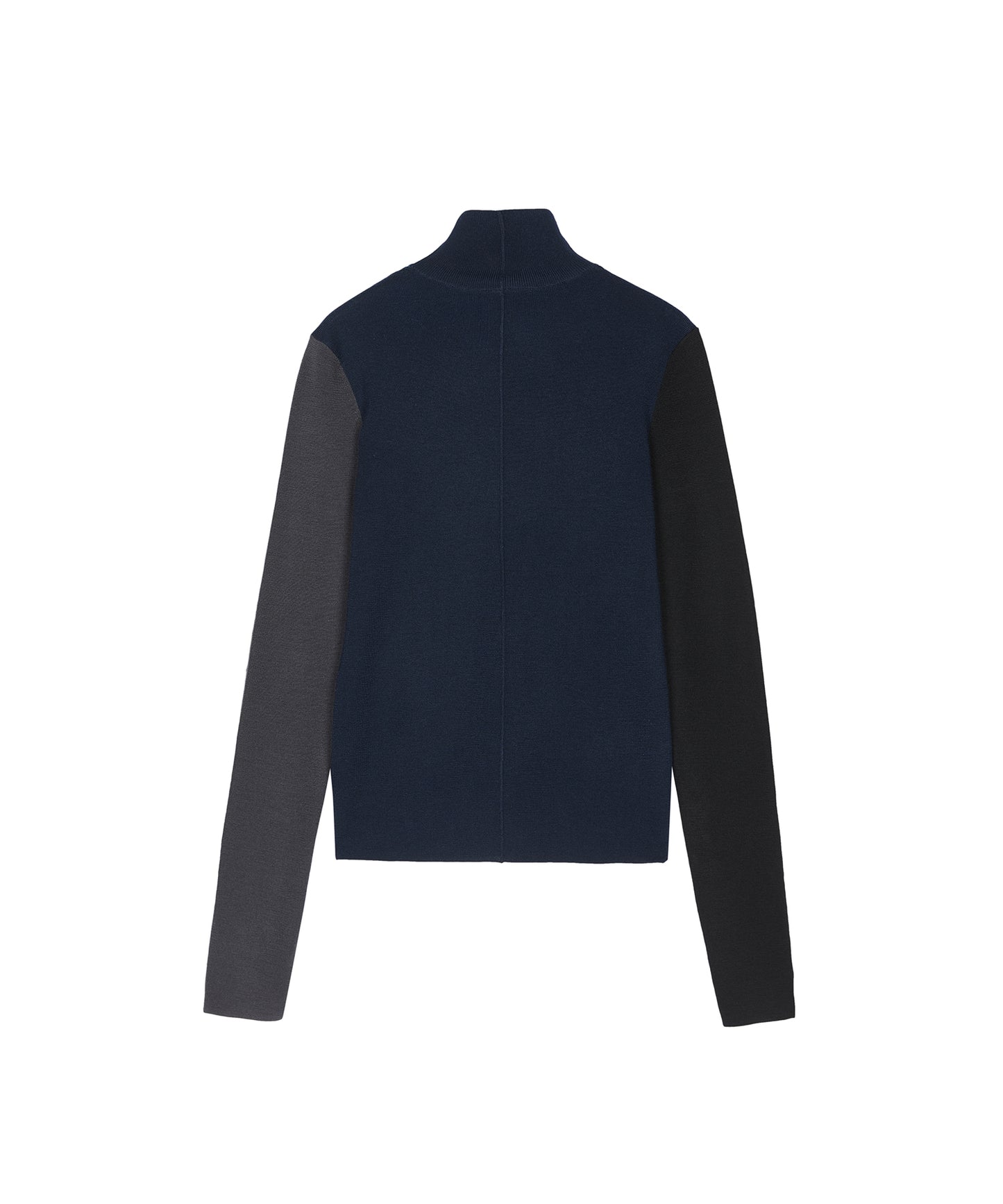 Playful Contrast Knit Sweater