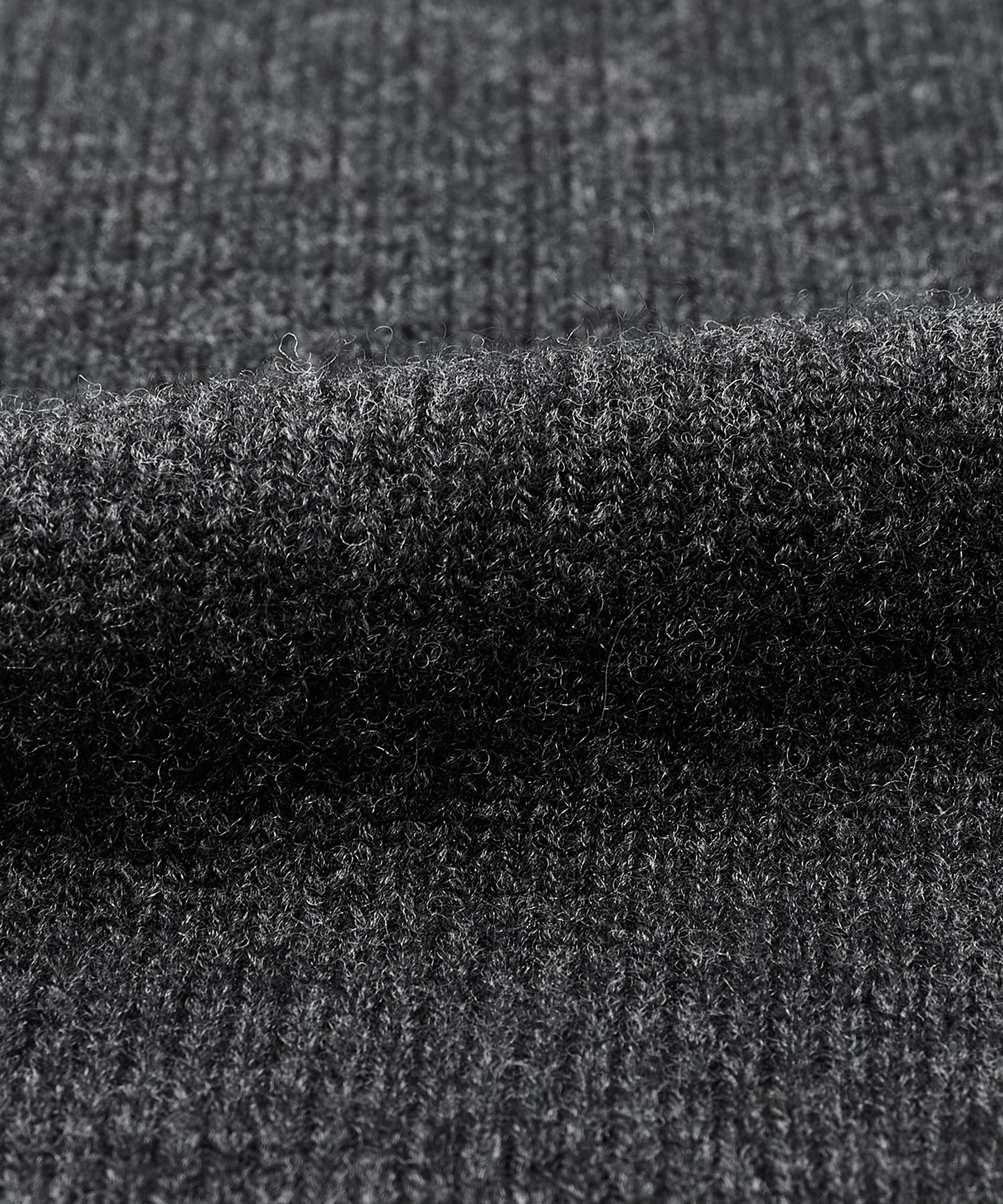 Distressed High-neck Sweater