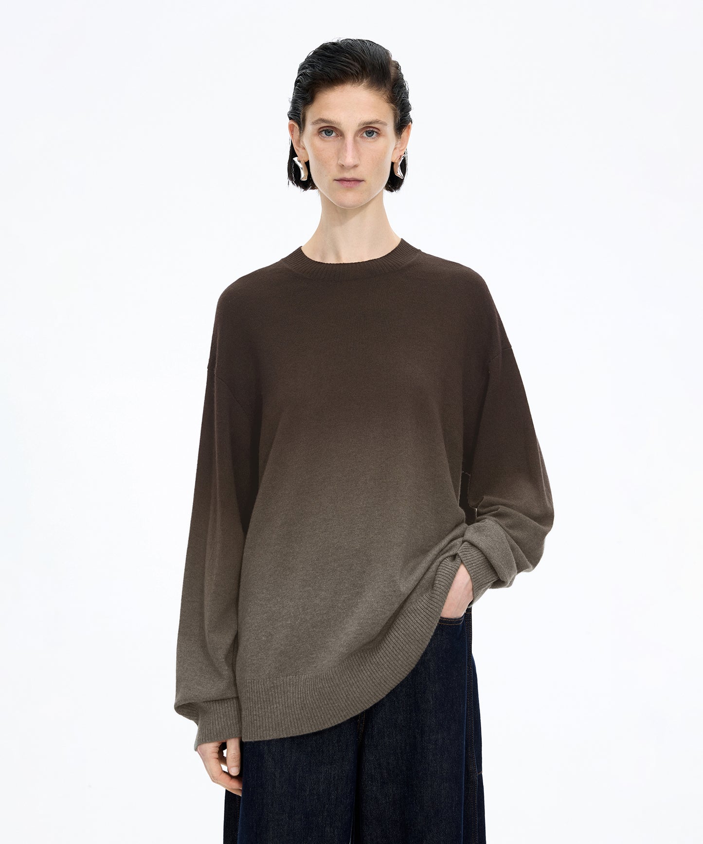 Gradient Crewneck Sweater