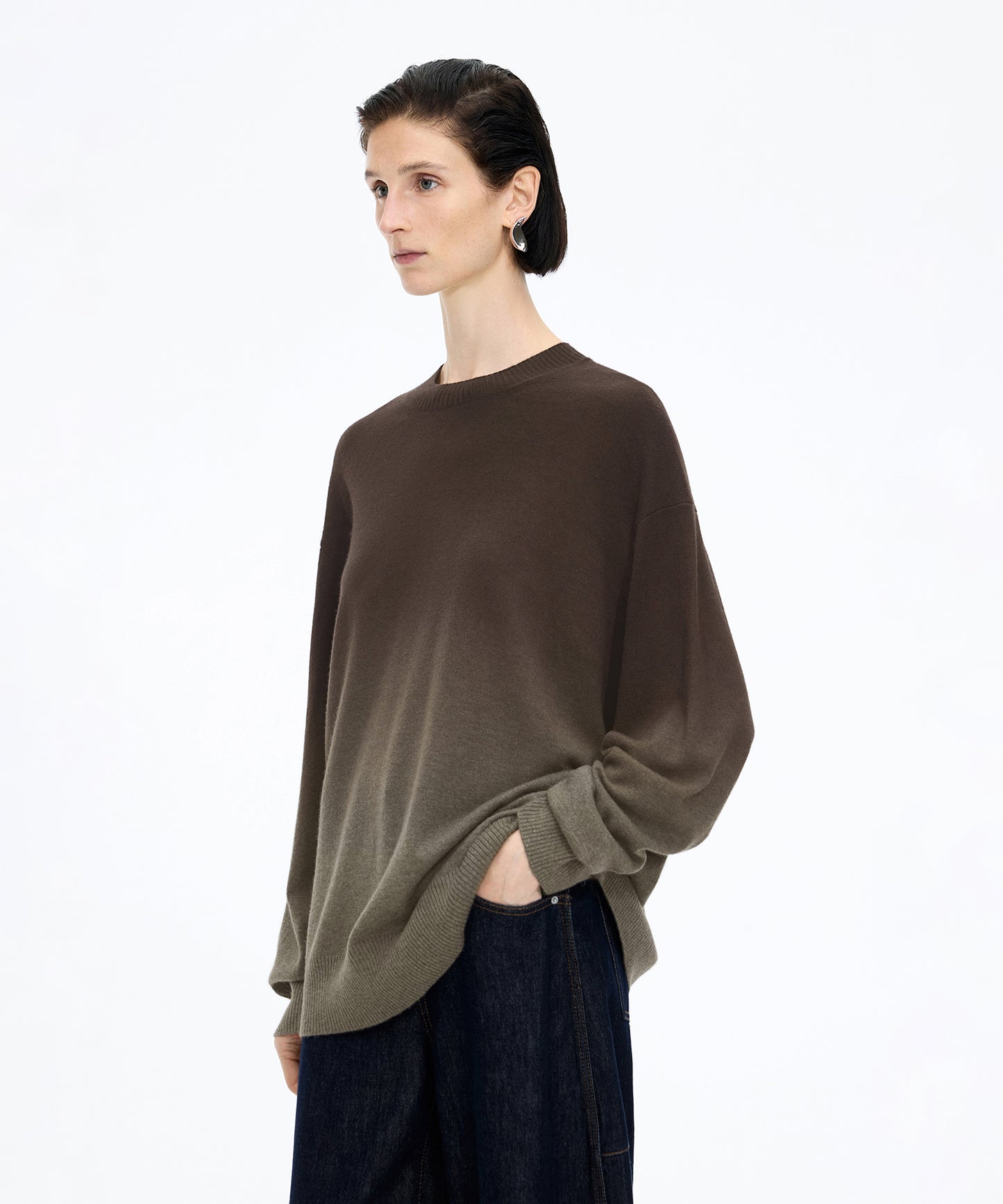 Gradient Crewneck Sweater