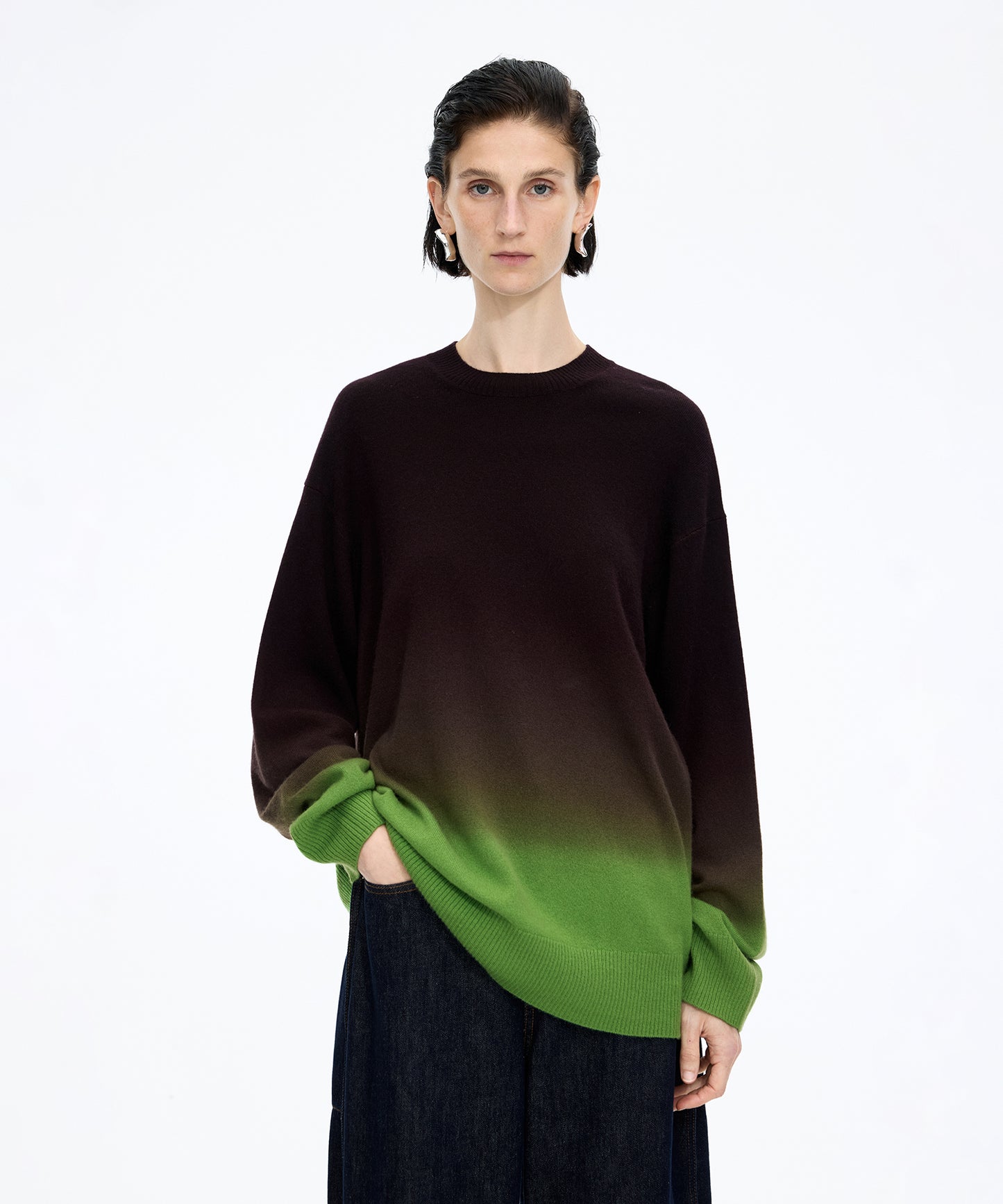 Gradient Crewneck Sweater