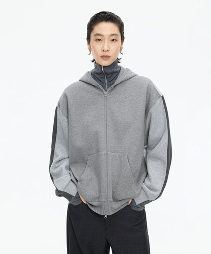 Cozy Color-block Hoodie