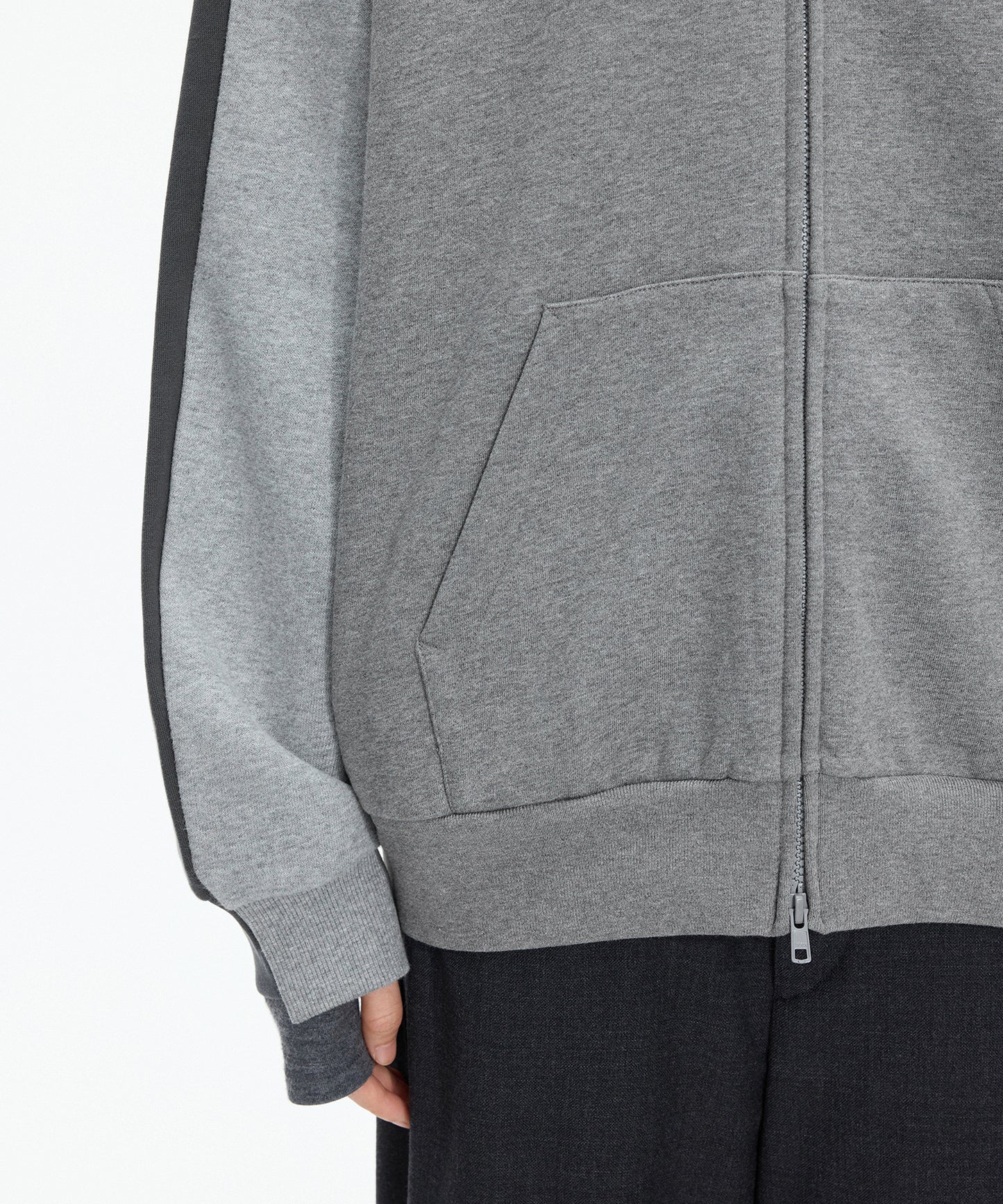 Cozy Color-block Hoodie