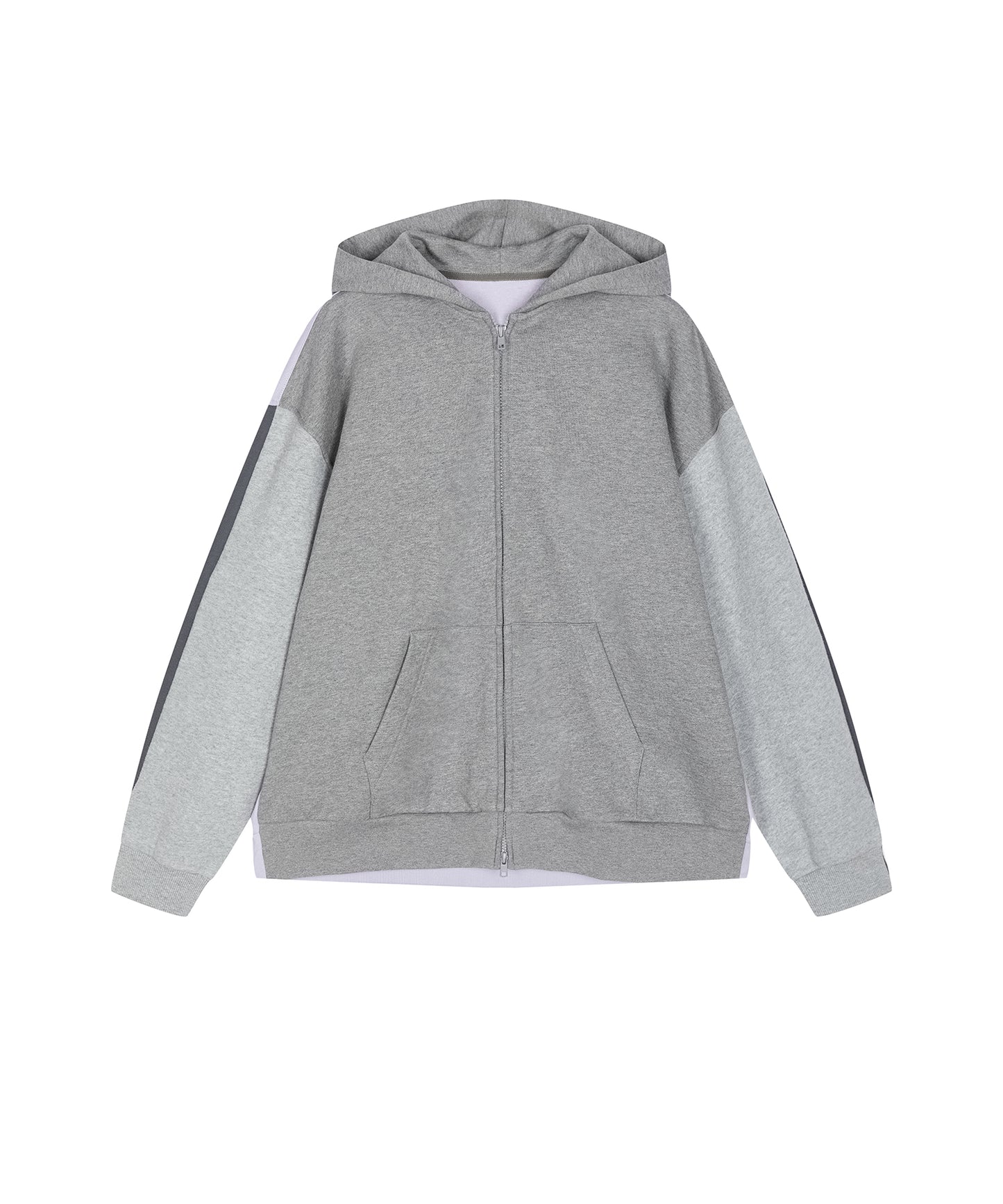 Cozy Color-block Hoodie