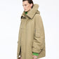 Military-inspired Down Coat