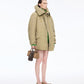 Military-inspired Down Coat