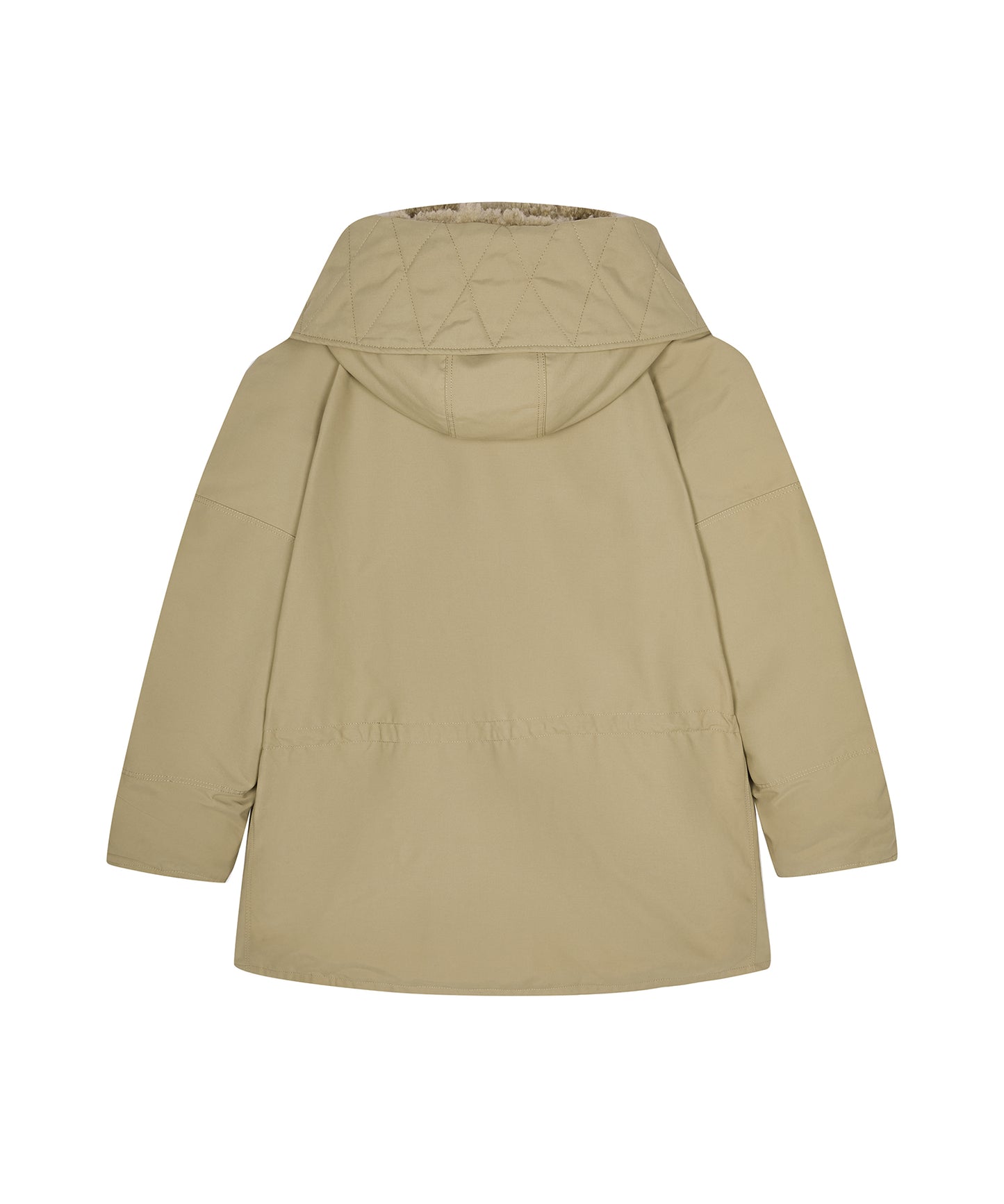 Military-inspired Down Coat