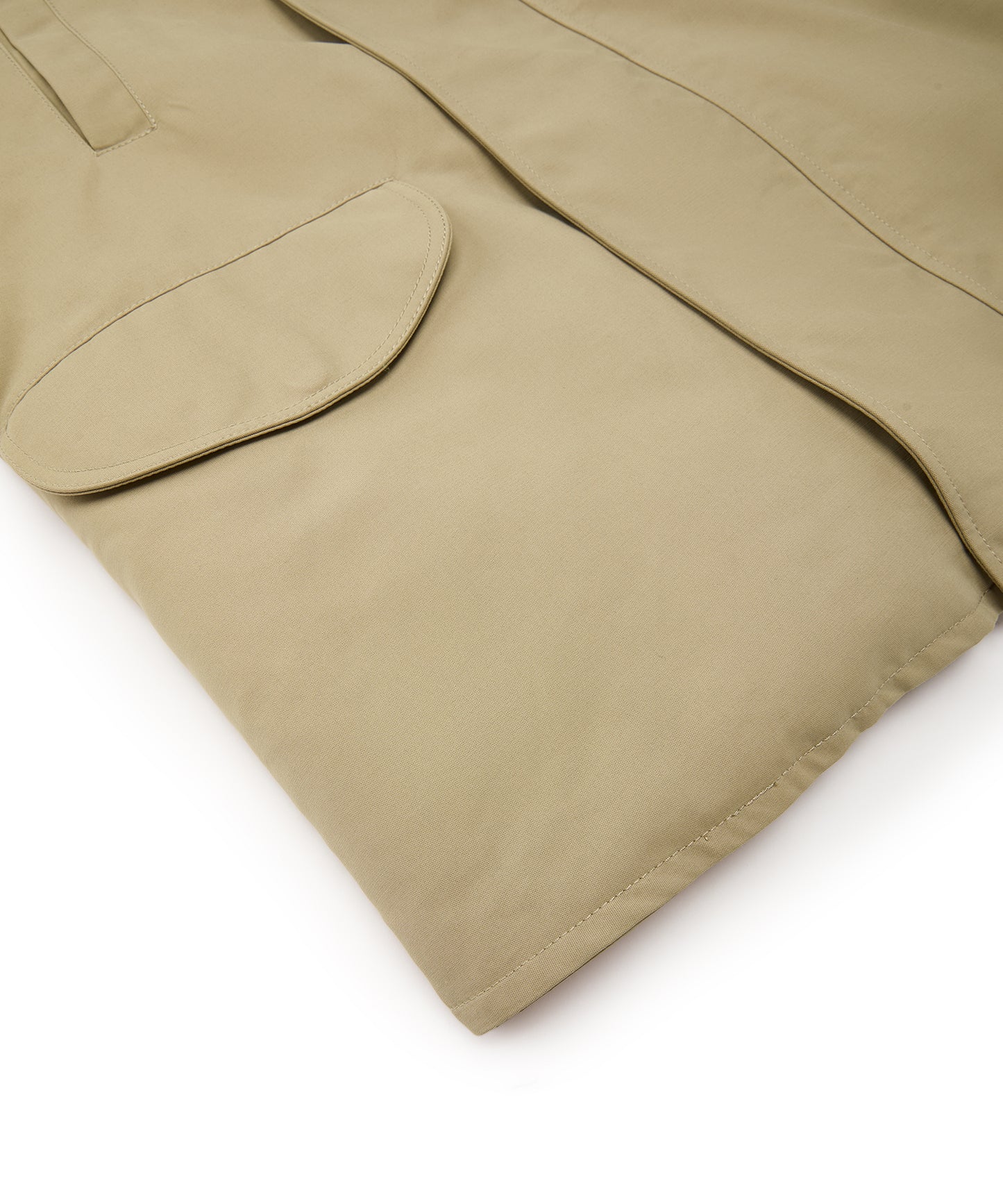 Military-inspired Down Coat