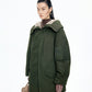 Military-inspired Down Coat