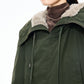 Military-inspired Down Coat