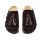 Tassel Velvet Slip-Ons