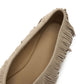 Suede Fringe Flats