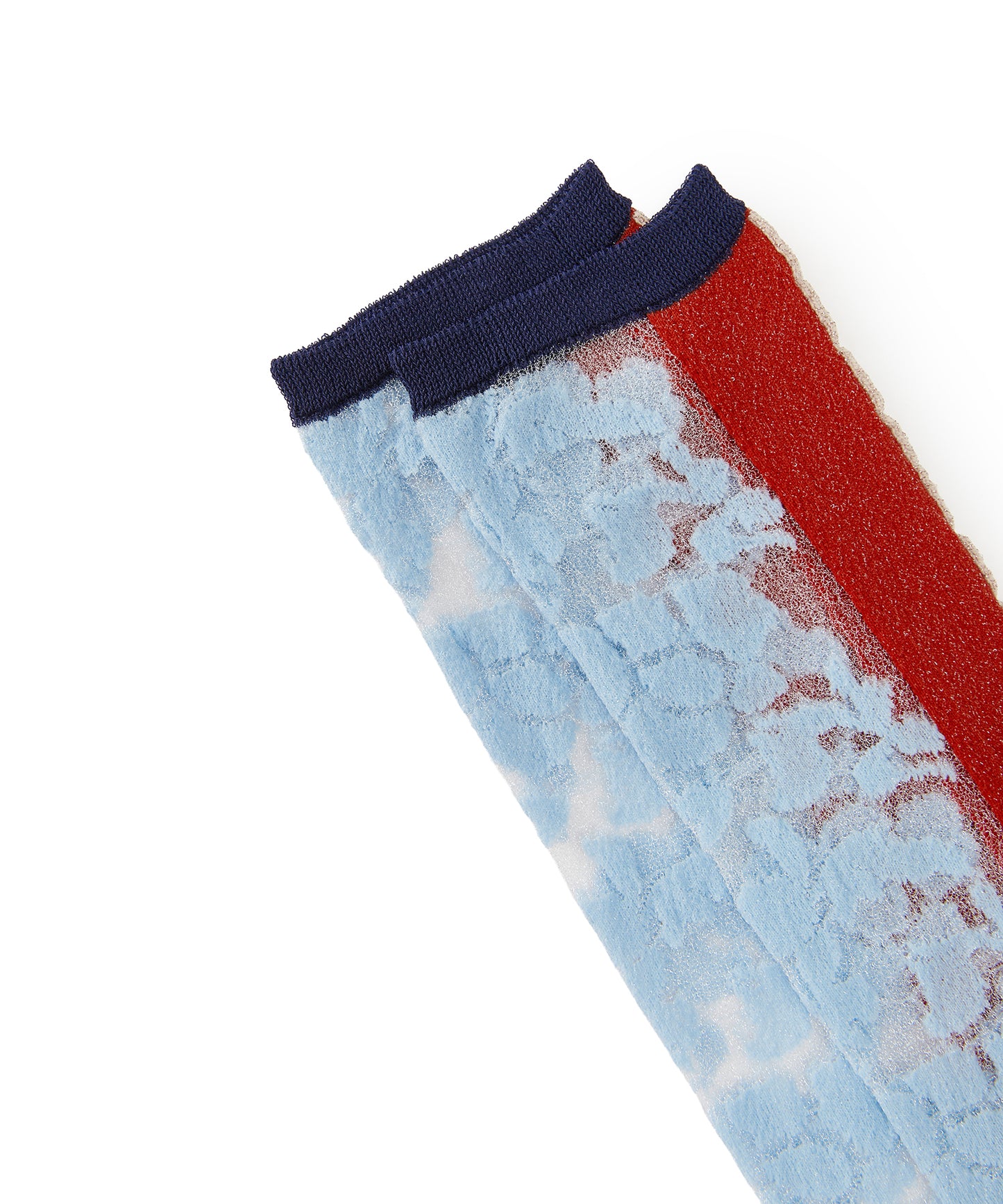 Floral Sheer Socks