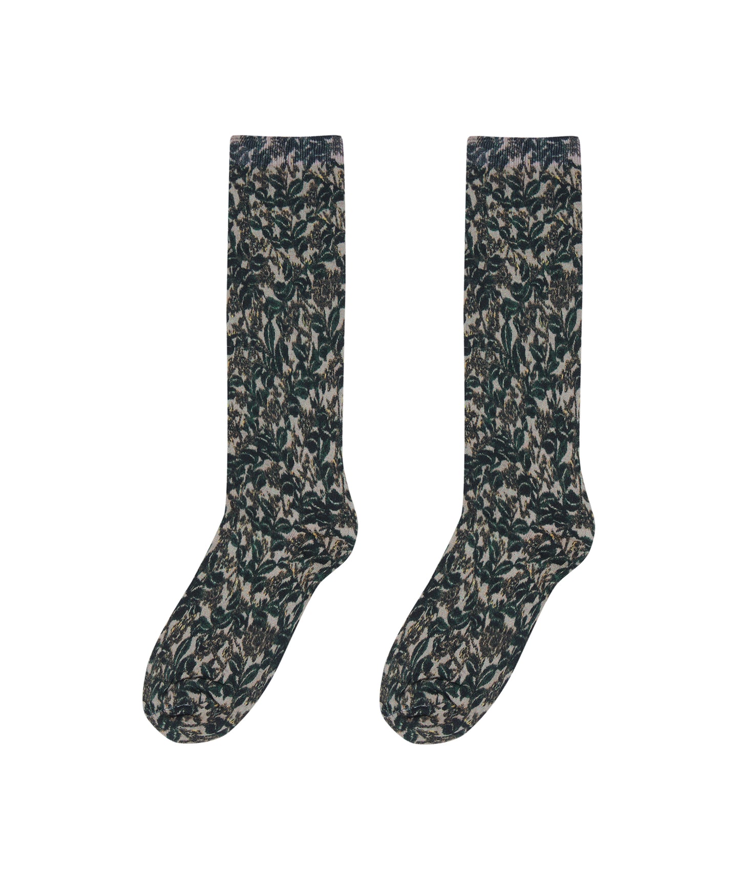 Earthy Botanical Cotton Socks