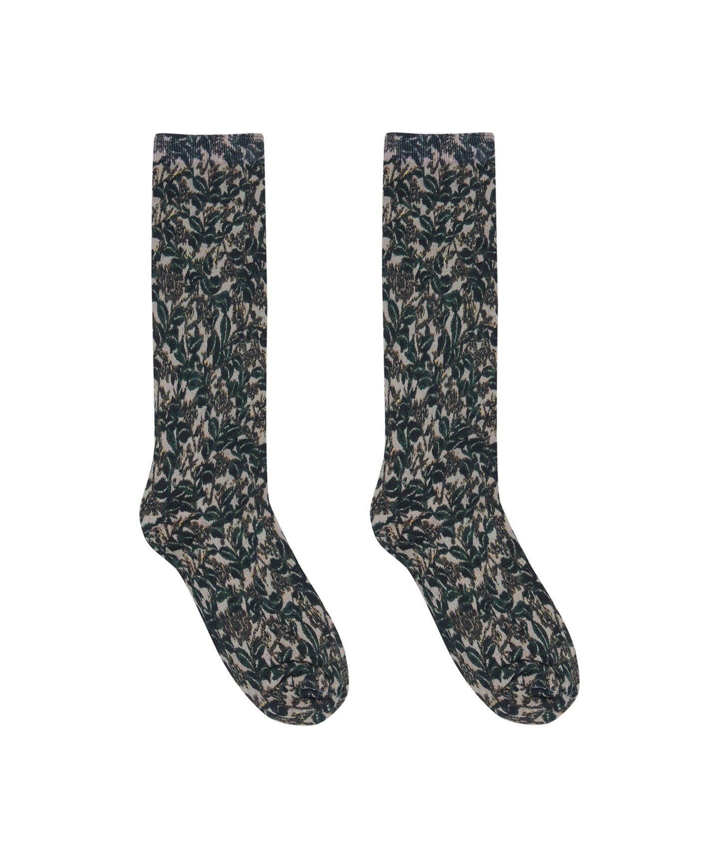 Earthy Botanical Cotton Socks