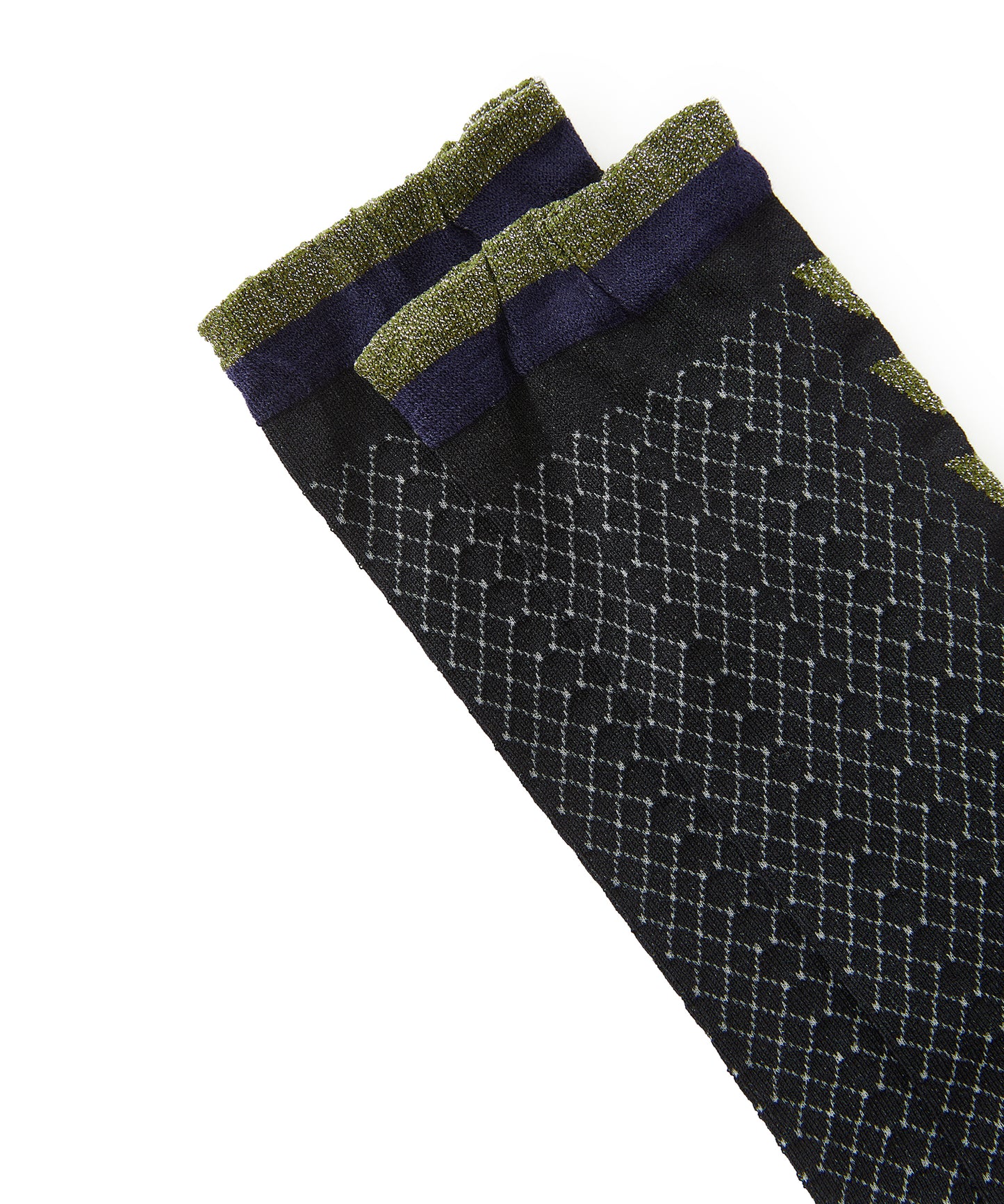 Luminous Plaid Socks