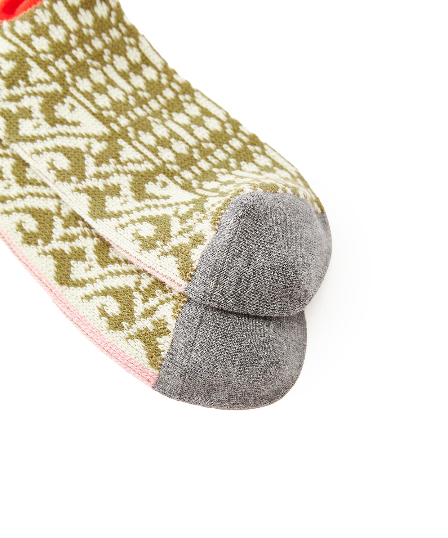 Geometric Jacquard Socks