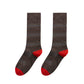Zigzag Jacquard Wool Socks