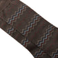 Zigzag Jacquard Wool Socks