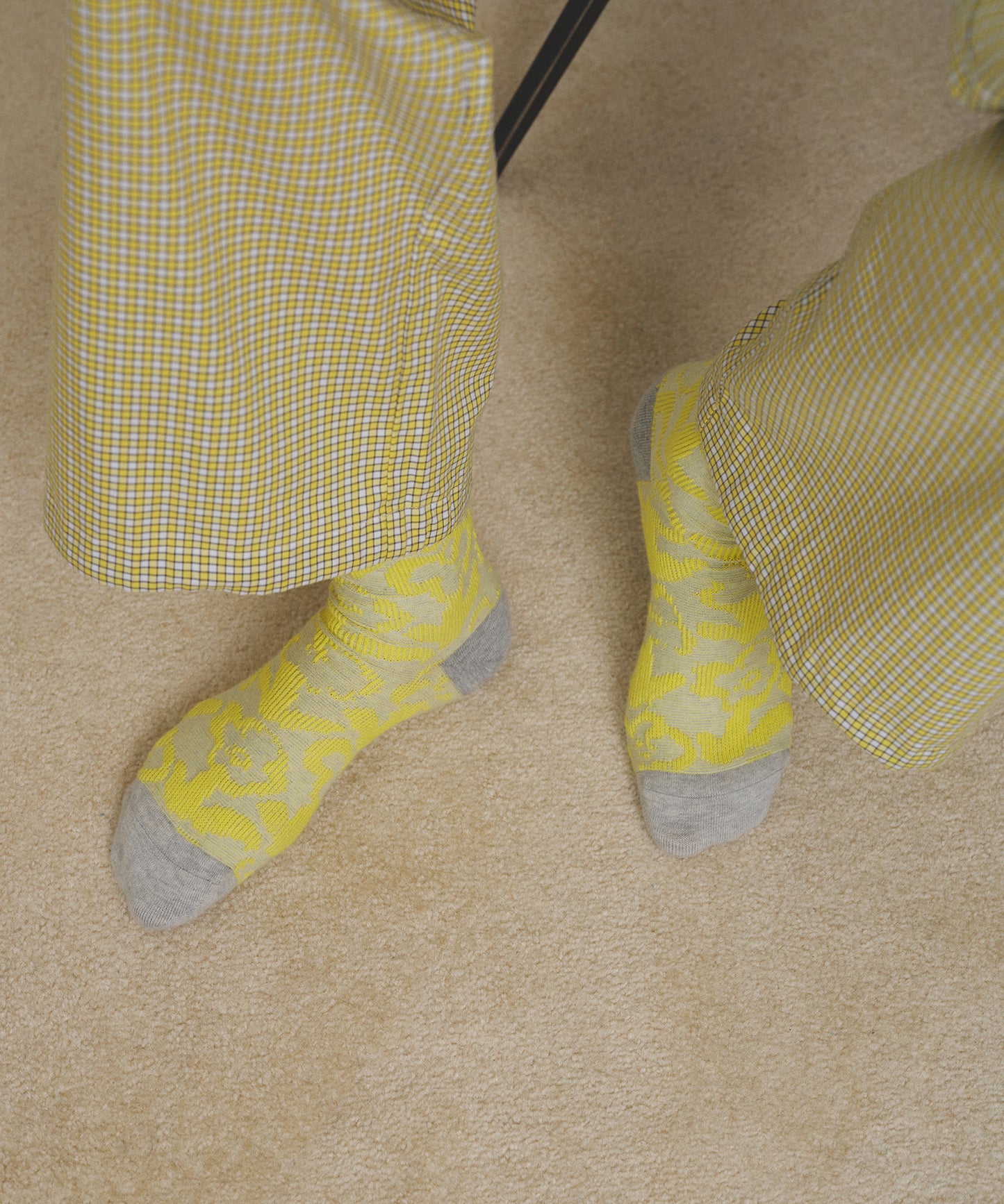 HOME Floral Soft Fit Socks