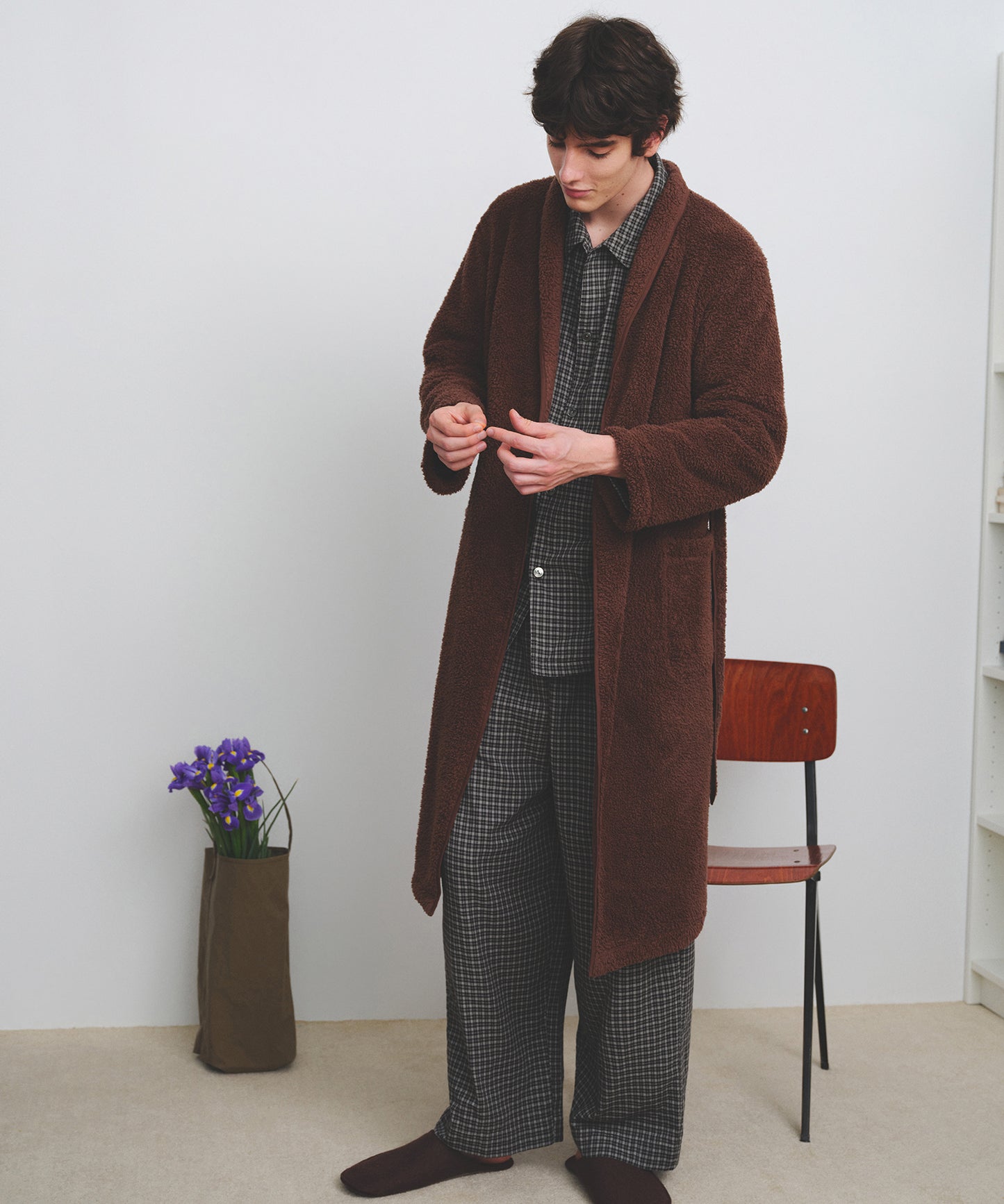 HOME Oversized Fleece Blanket Robe