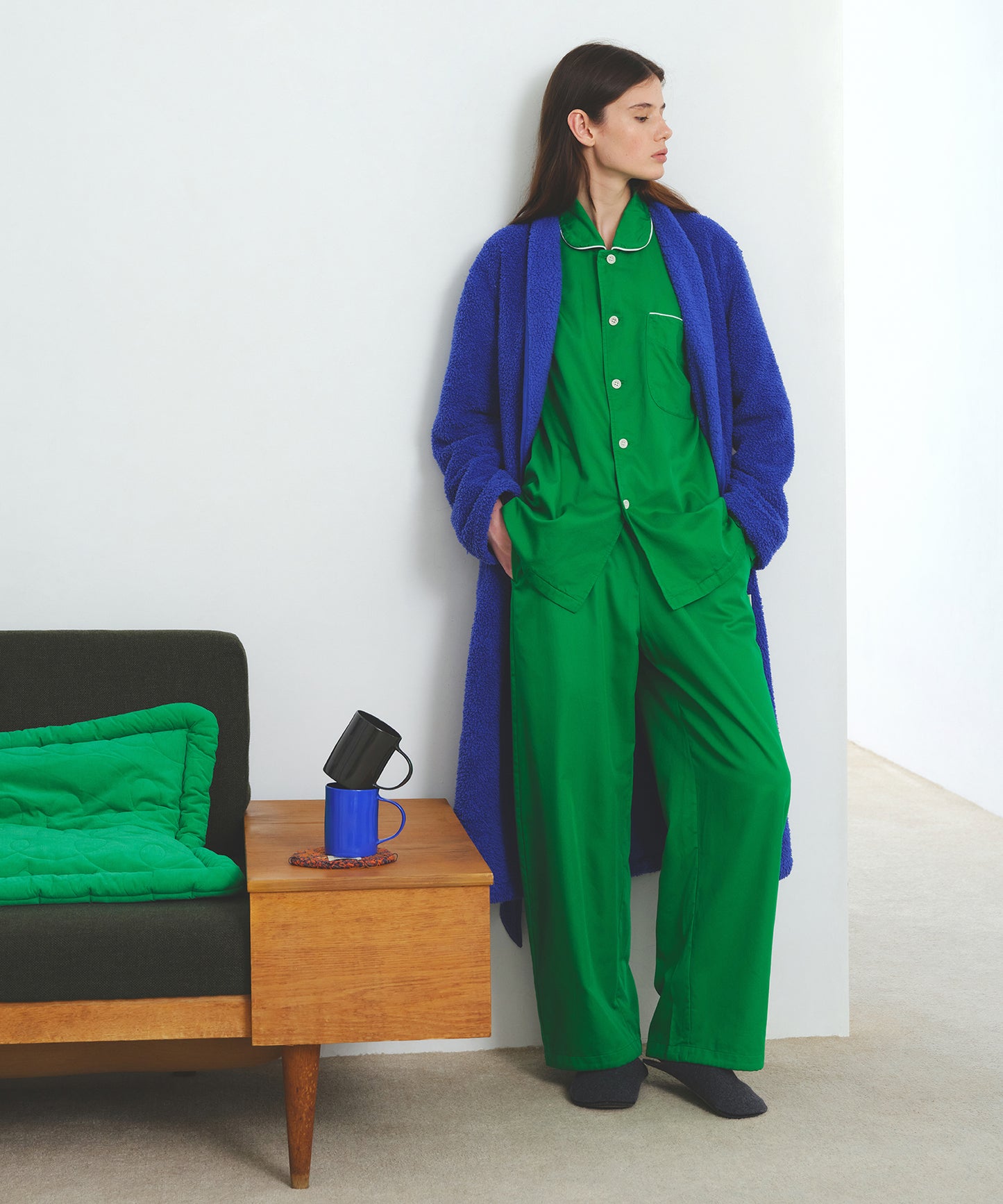 HOME Oversized Fleece Blanket Robe