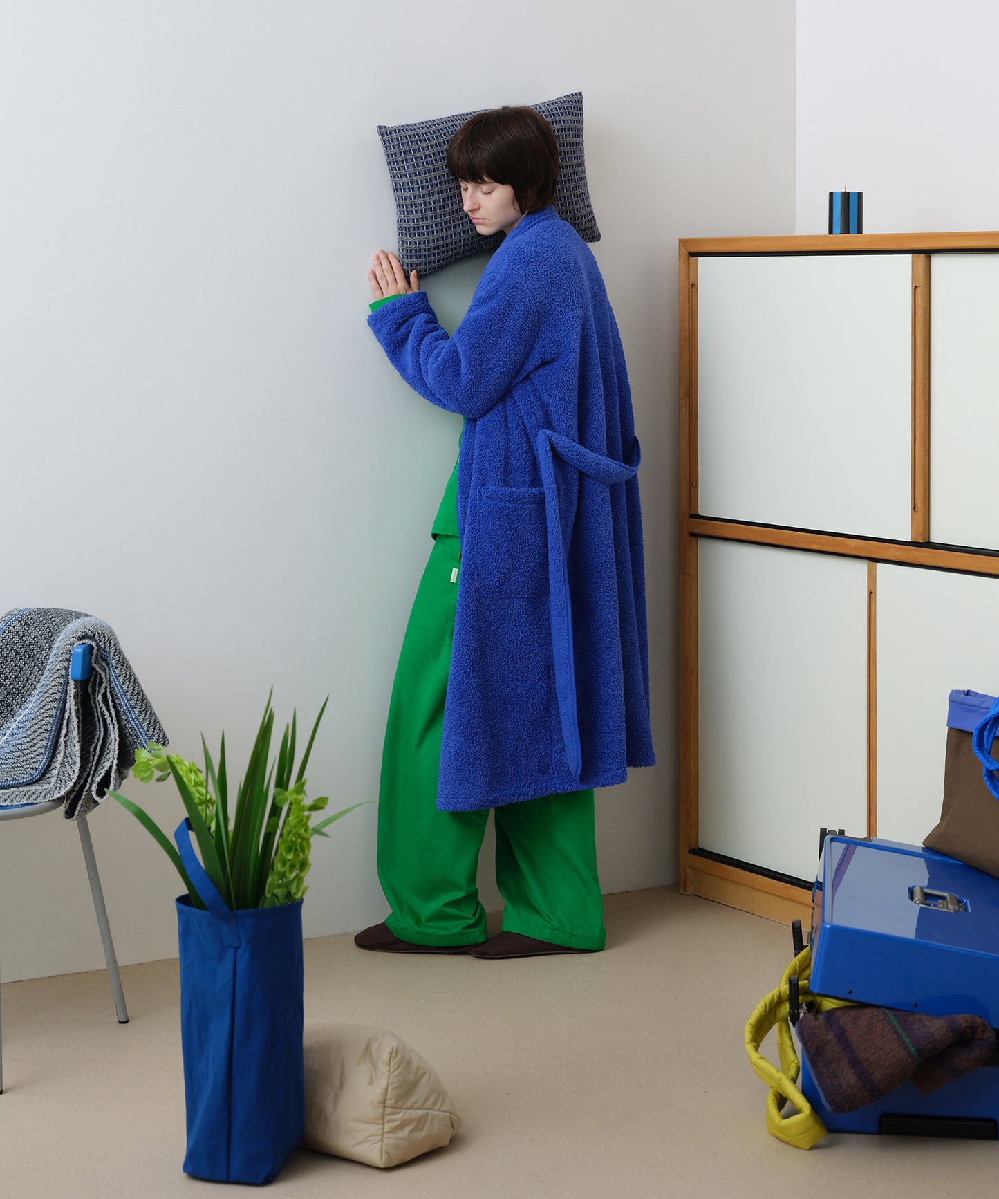 HOME Oversized Fleece Blanket Robe