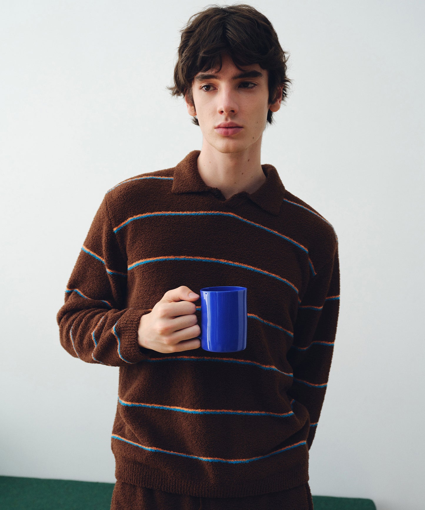 HOME Soft Stretch Chenille Pullover