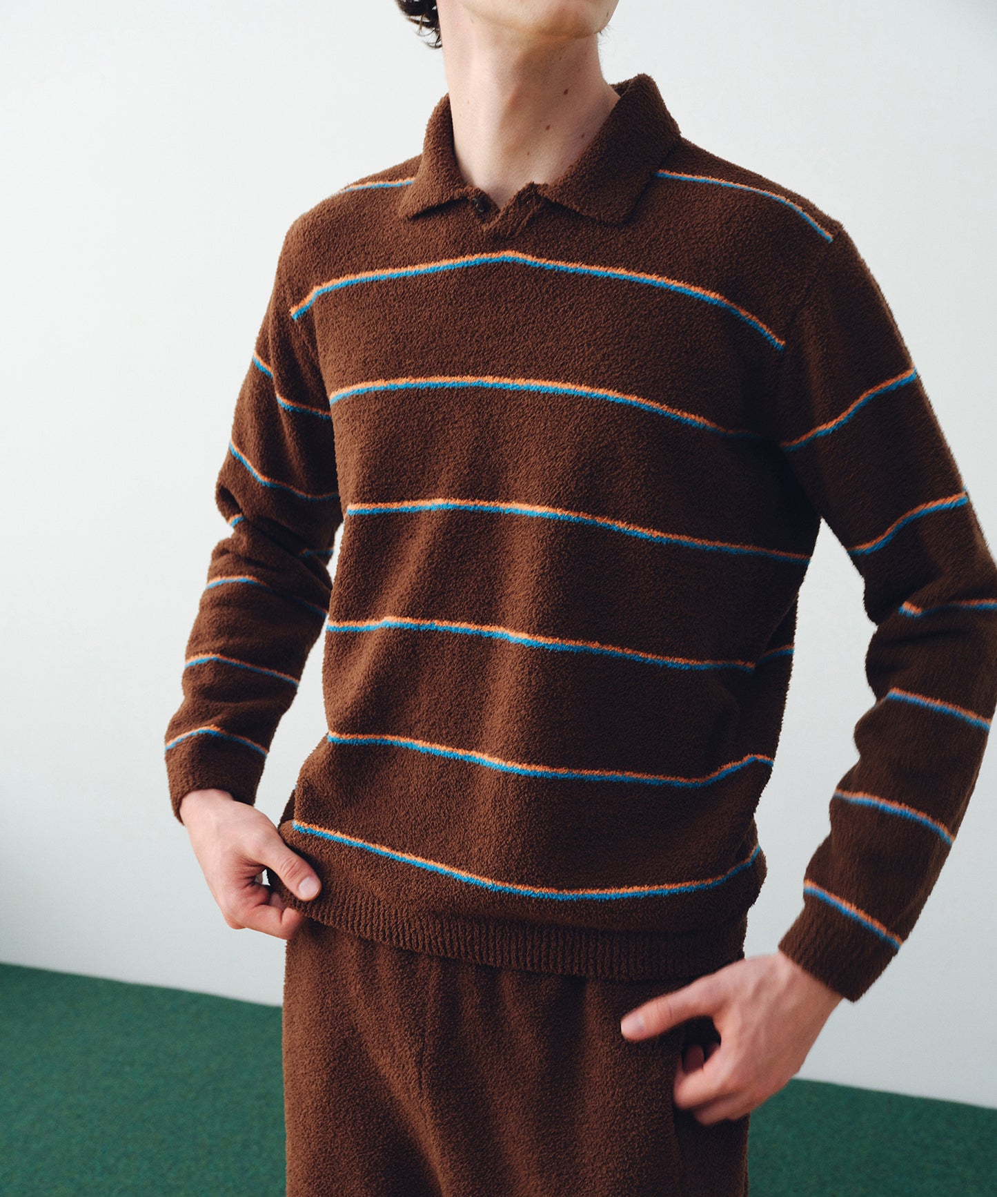 HOME Soft Stretch Chenille Pullover