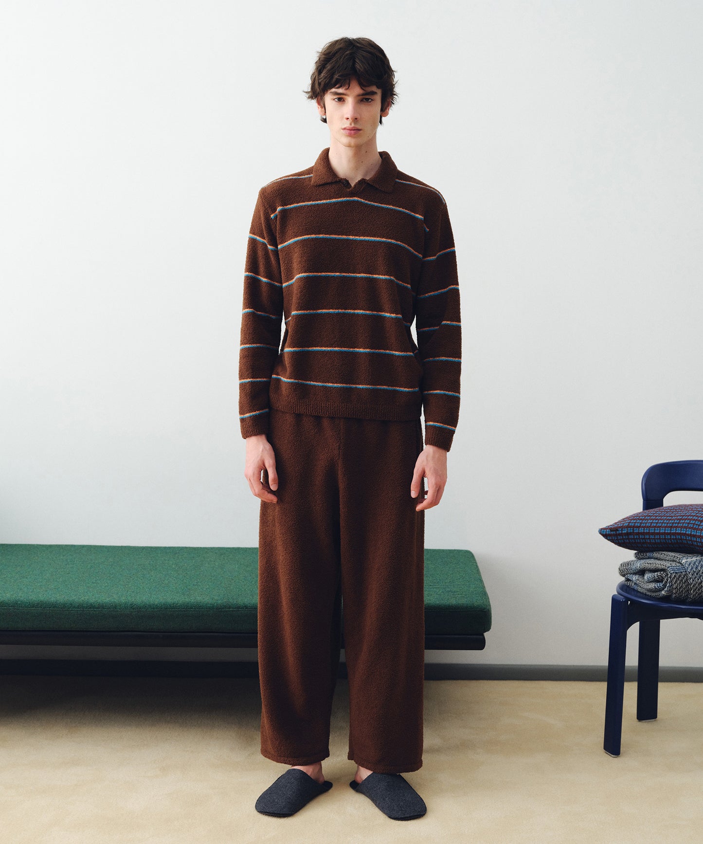 HOME Soft Stretch Chenille Pullover