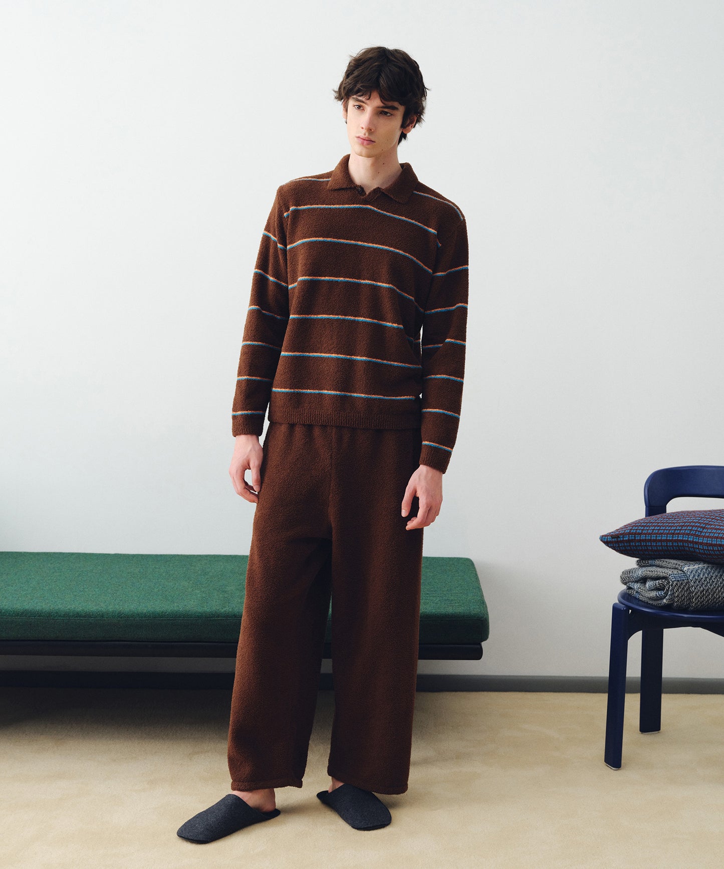 HOME Soft Stretch Chenille Pullover