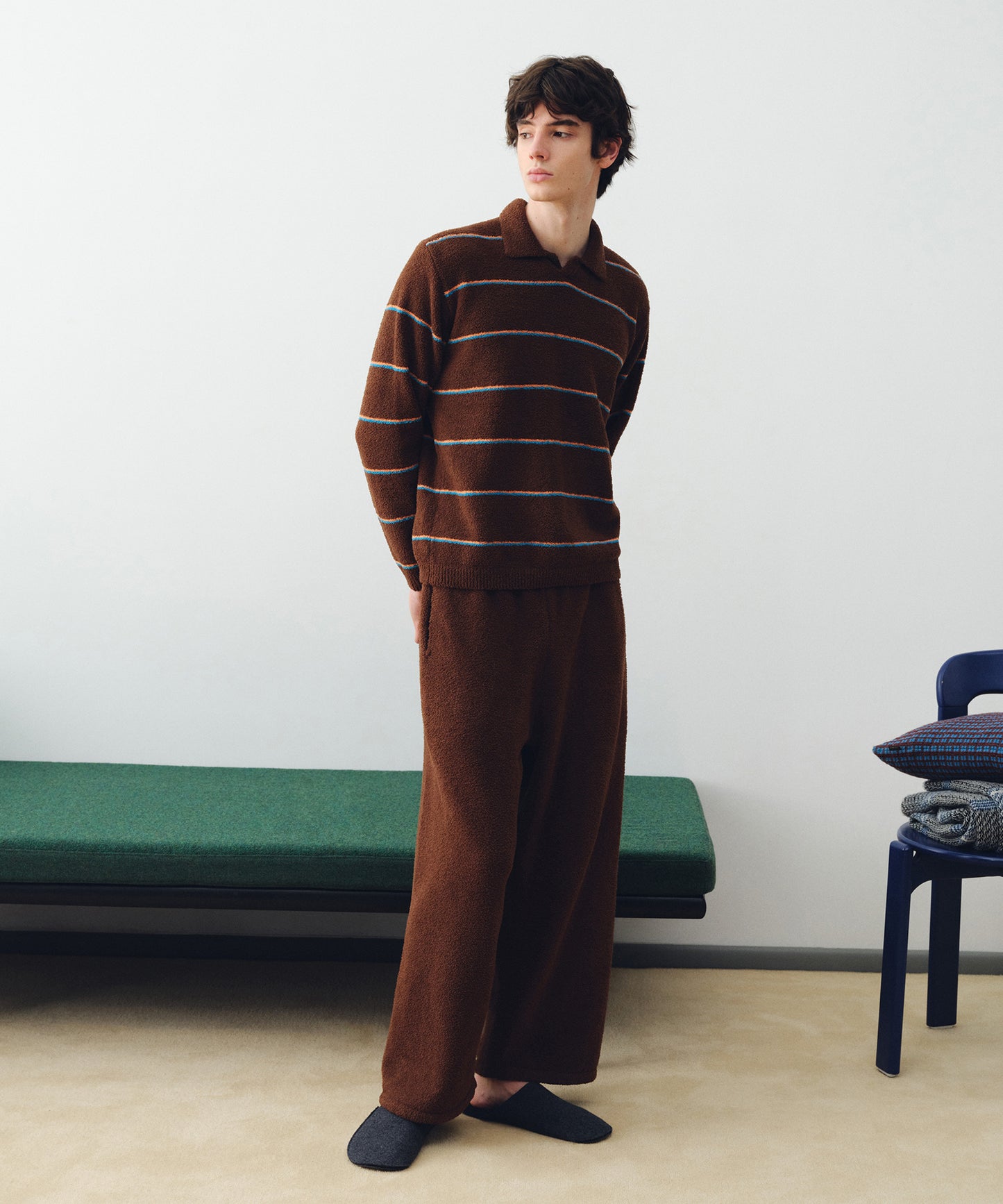 HOME Soft Stretch Chenille Pullover